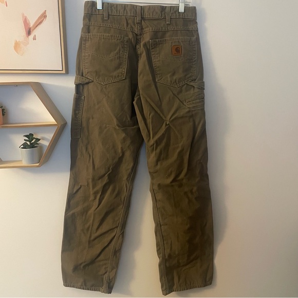 Carhartt Original Loose Fit Carpenter Work Pants size 32x34 - Picture 2 of 10